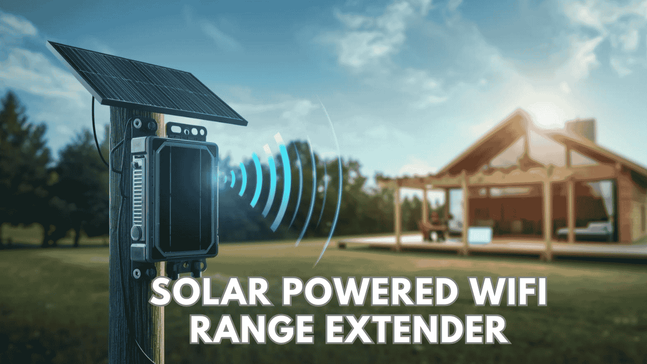 solar powered wifi range extender