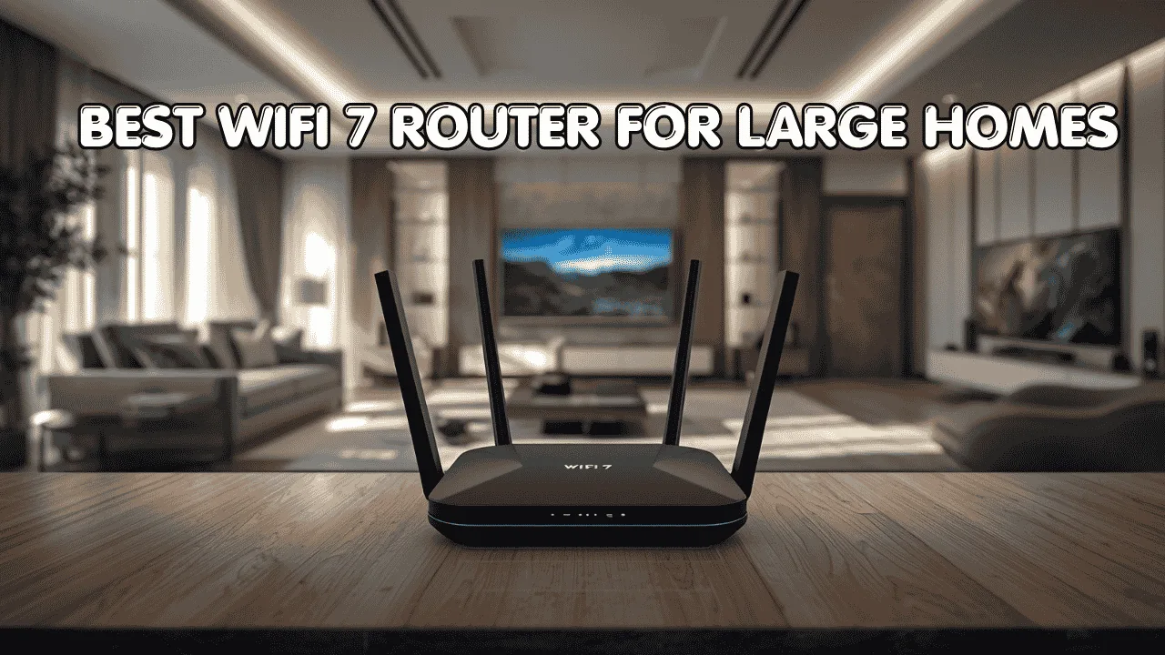 best WiFi 7 router for large homes