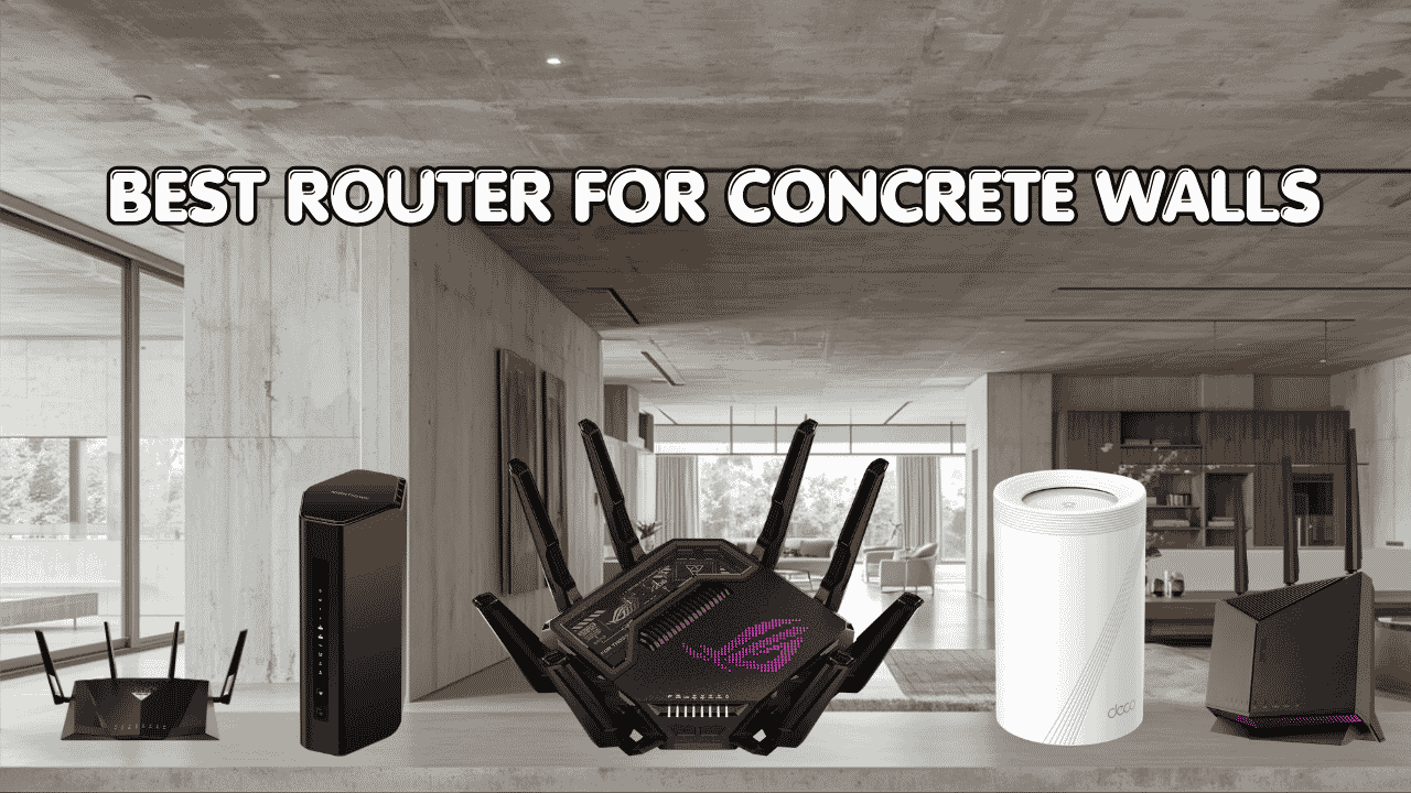 Best Router for Concrete Walls