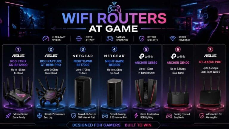 WiFi routers for gaming compared